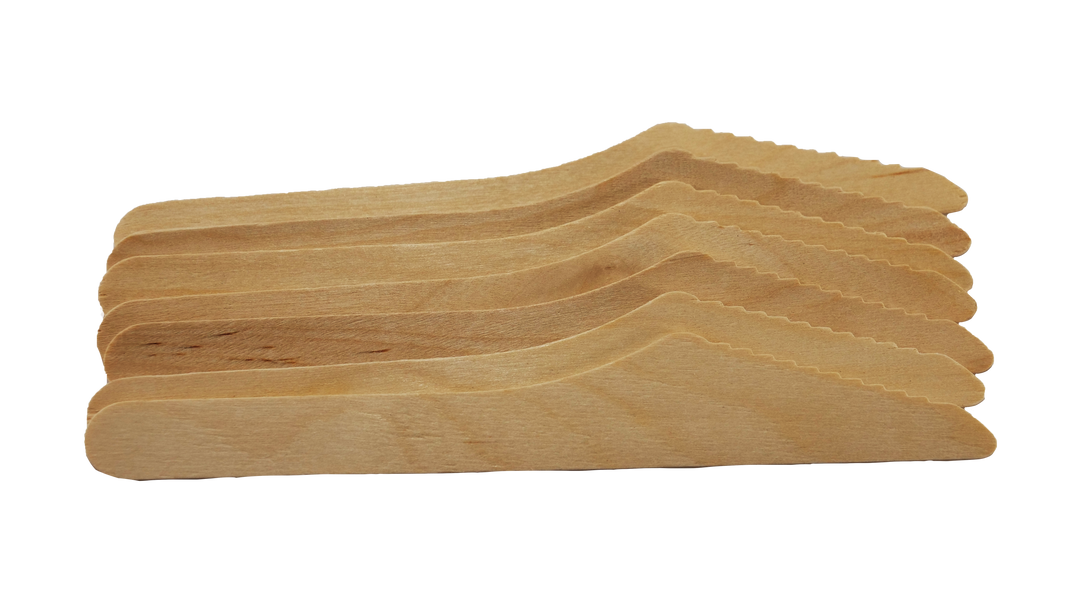 HARSHU Disposable Wooden Knife Set (100 per pack)