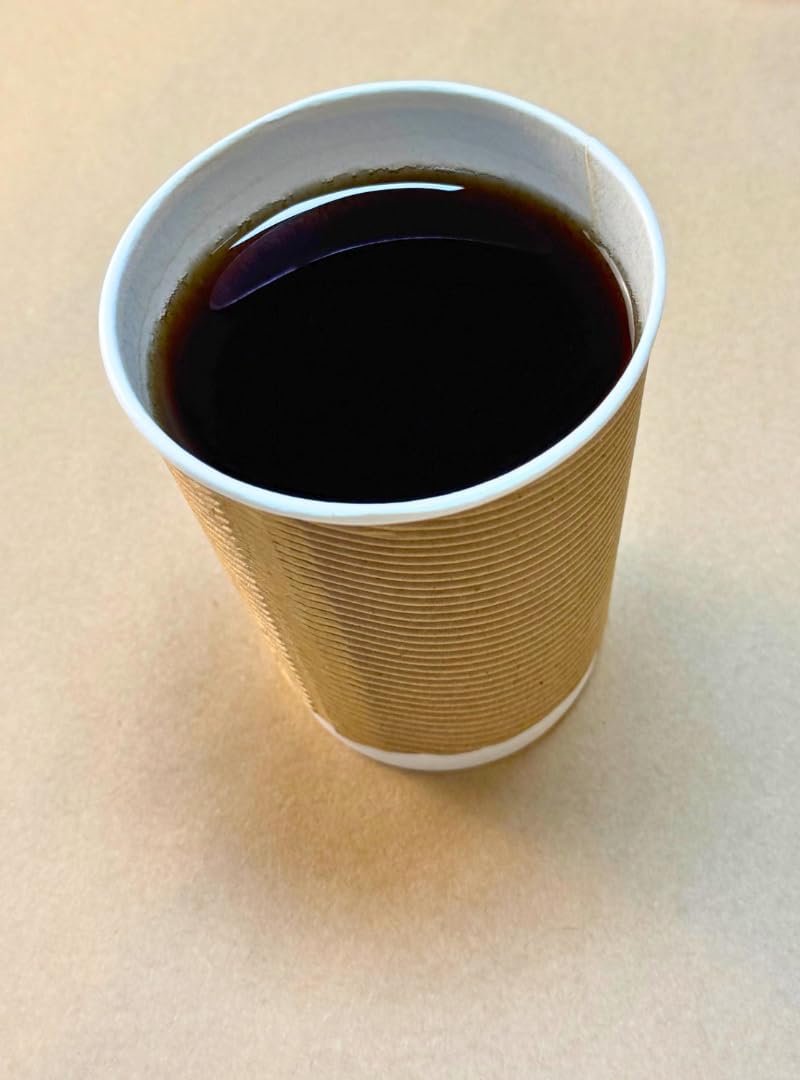 Harshu Rippled Paper Cups - 250 ML, 25 Pack