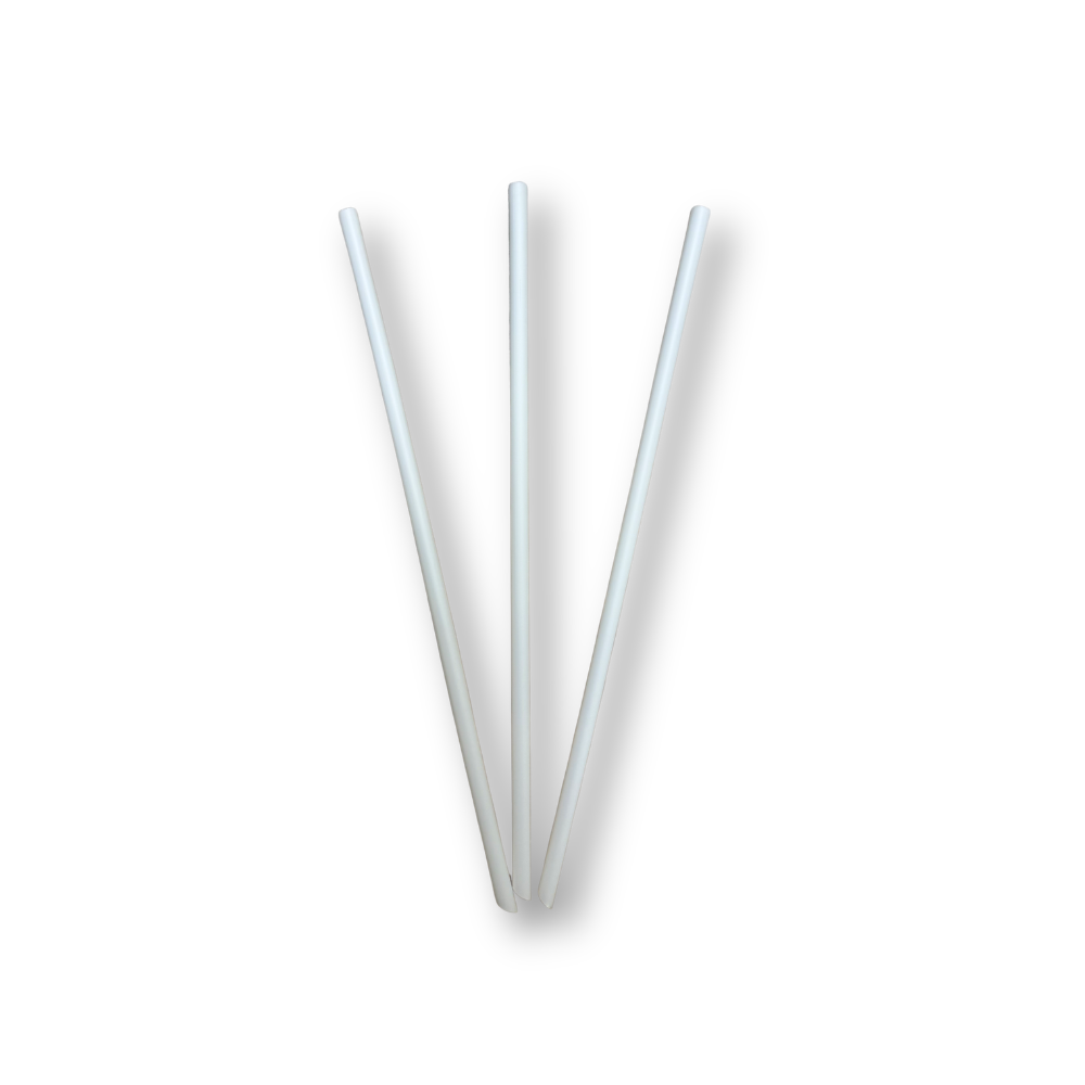 PLA Straws - Disposable for Restaurants - 100 Count Pack
